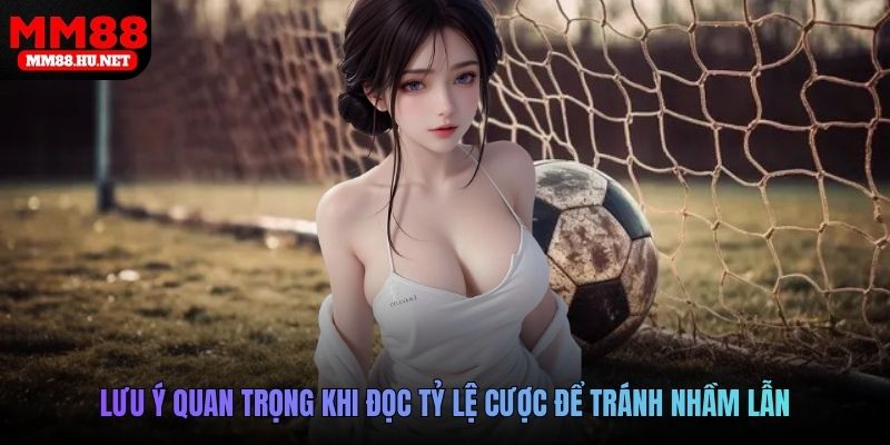 Lưu ý quan trọng khi đọc tỷ lệ cược để tránh nhầm lẫn